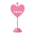 Valentine's Day - 7" Metal XOXO Heart Tabletop Sign