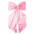Santa's Sweet Shoppe Collection - 35" Pink Christmas Bow Tree Topper