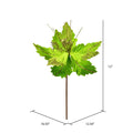 12" x 16" Lime Poinsettia Spray Pick