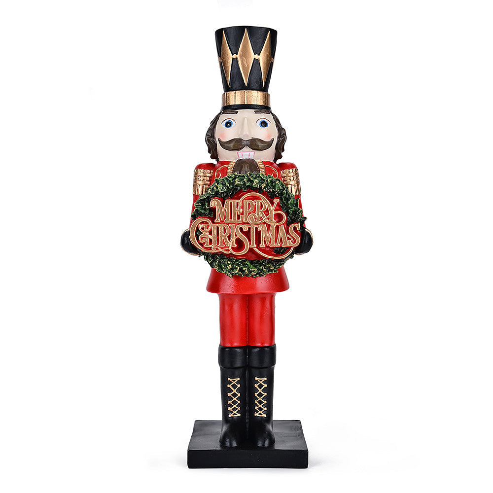 Christmas Carousel Collection - 18" MERRY CHRISTMAS NUTCRACKER