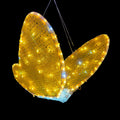 17" YELLOW BUTTERFLY - 88LED