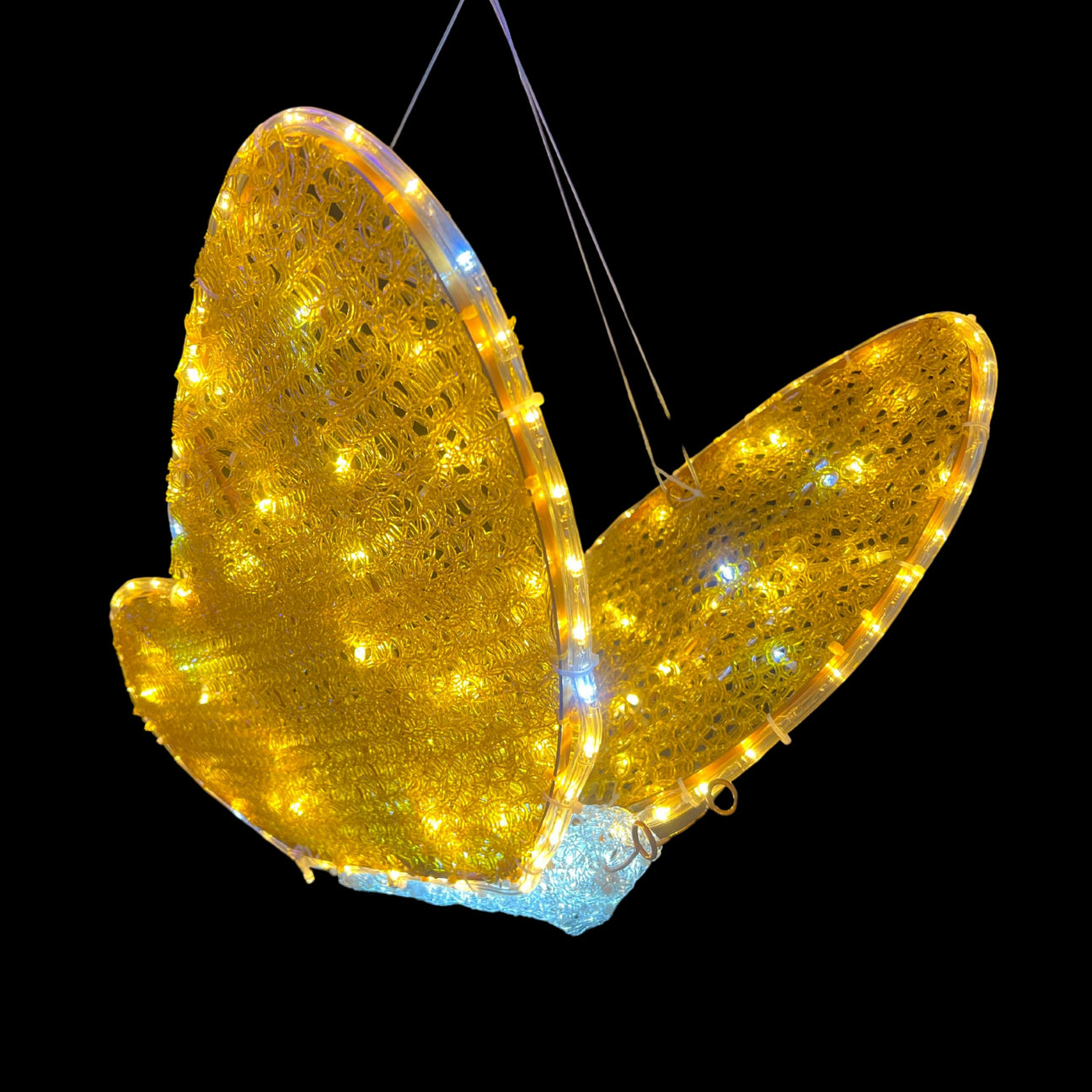 17" YELLOW BUTTERFLY - 88LED