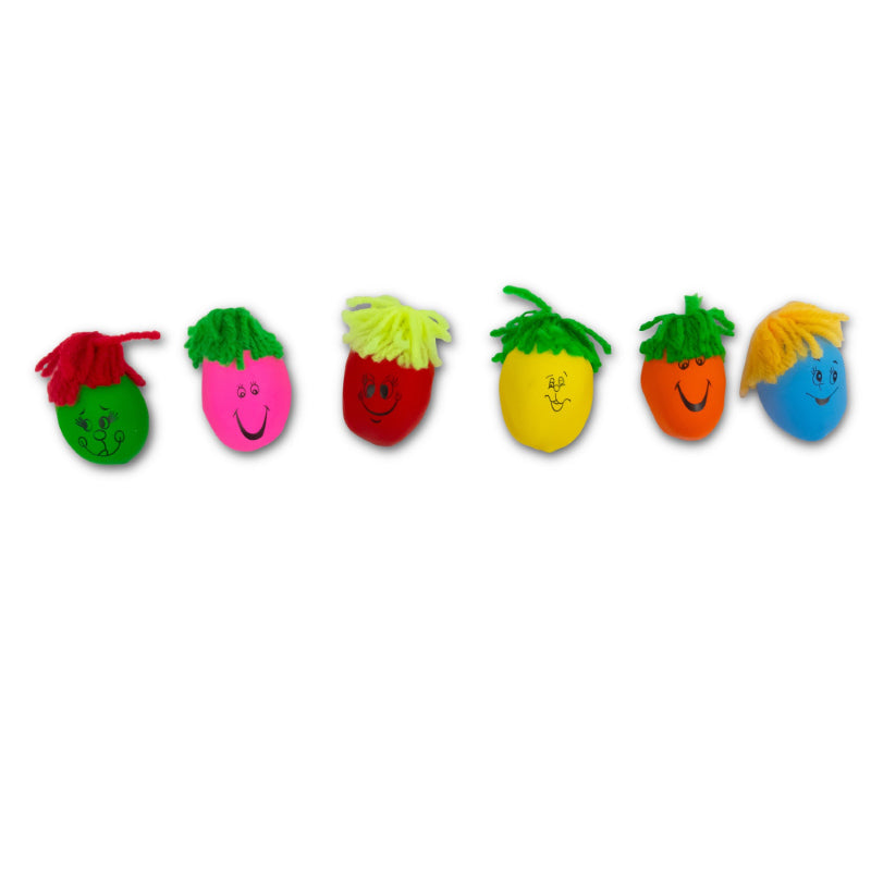 MINI MOODY FACES SQUISH SQUASH - 6 PACK