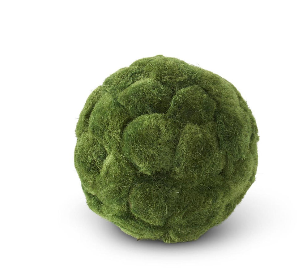 4.5" Green Sisal Moss Ball