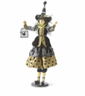 26.5" Endora Witch w/Gray Green and Black Dot Dress