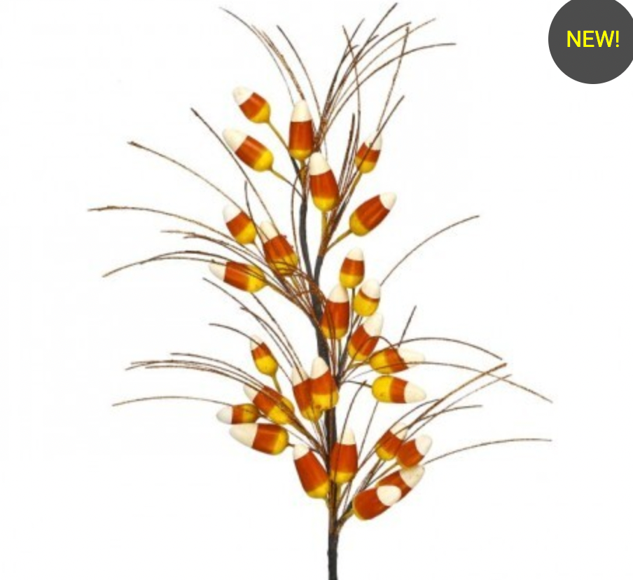 18" CANDY CORN SPRAY