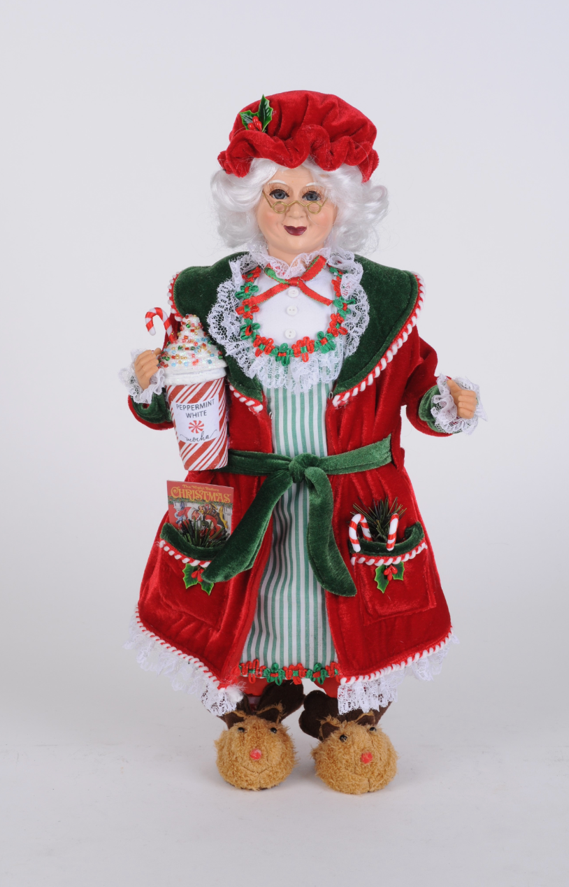17" Comfy Cozy Mrs. Claus