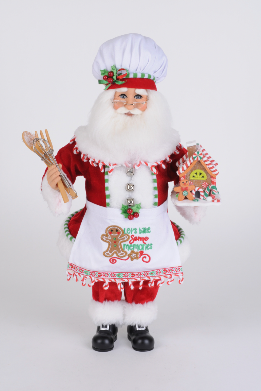 18" Baking Memories Santa