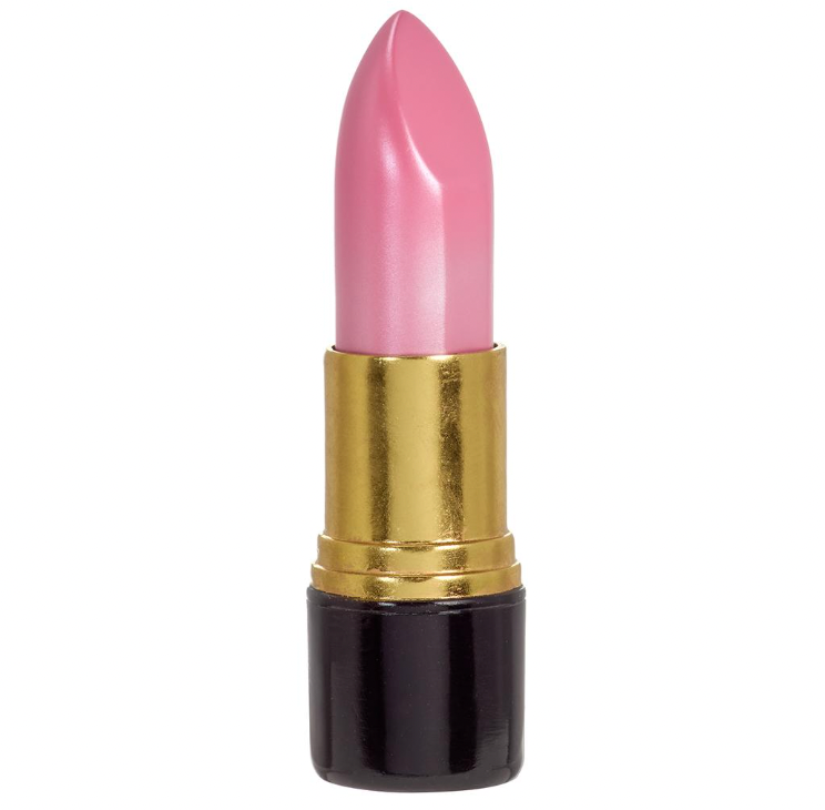 12" Battery Operated Lipstick Table Top With Light Pink