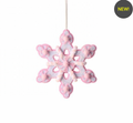 Santa's Sweet Shoppe Collection - 8" FELT SUGURED CANDY SNOWFLAKE