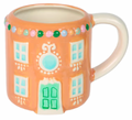 Ceramic Gingerbread House Coffee Mug