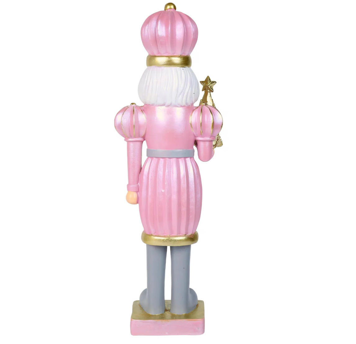 18" Pinkmas Nutcracker Figurine