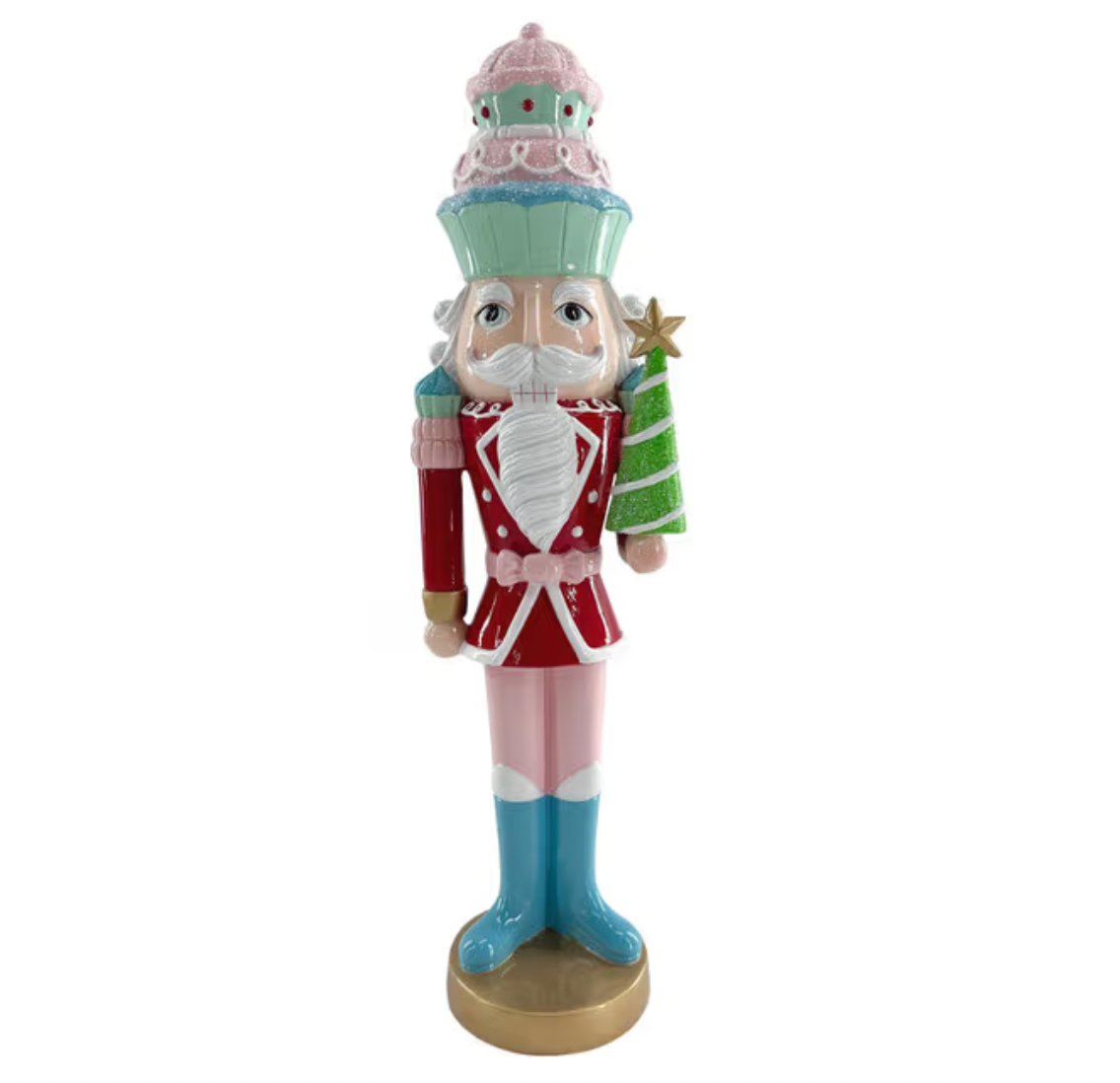 Santa's Sweet Shoppe Collection -  18" Candy Nutcracker
