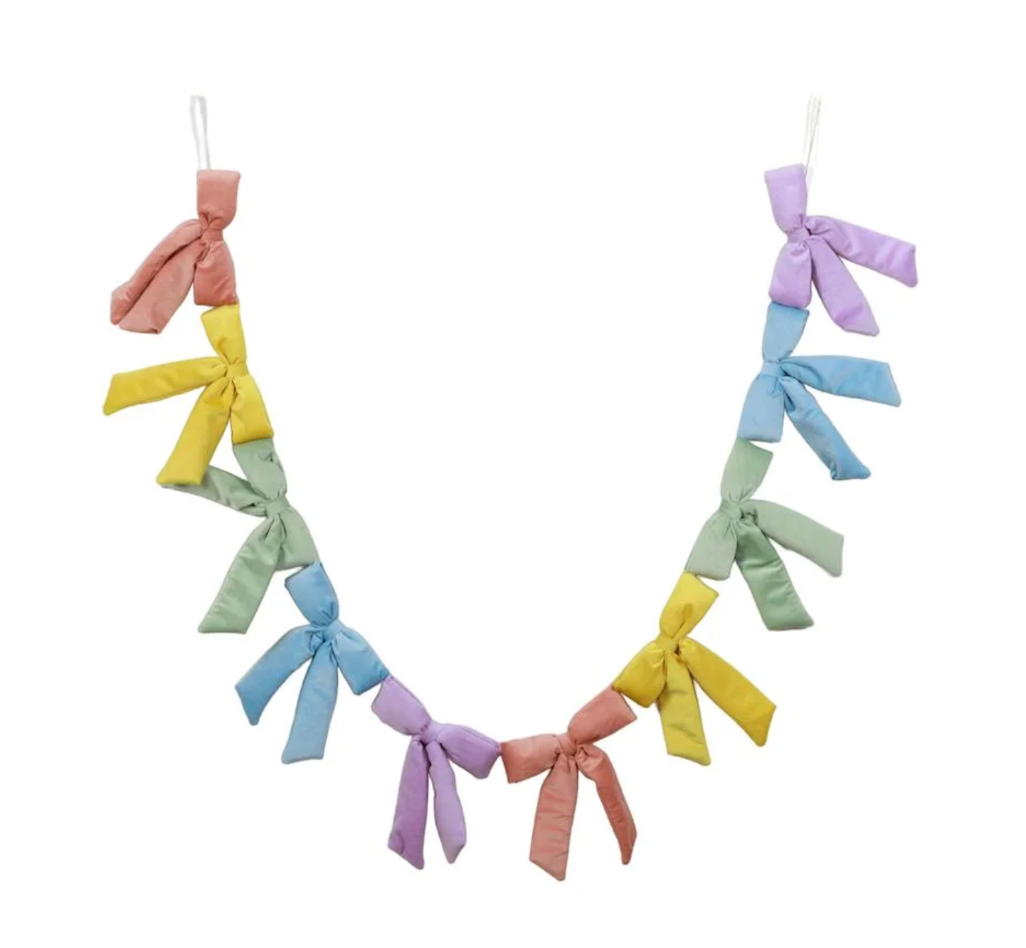 72" Luxe Velvet Bow Garland