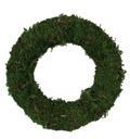6.75"W X 1.5" THICK MOSS WREATH