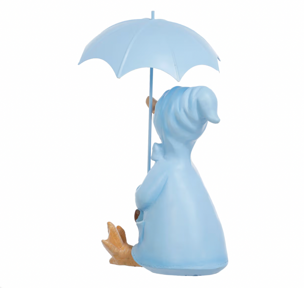 11" Resin Easter Duck with Umbrella
