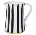64 oz Ceramic Stripe Pitcher