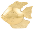 9" Gold Fish Table Top Figurine