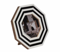 4x4 Striped Octagon Picture Frame