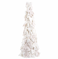 47" Velvet Bow Cone Topiary