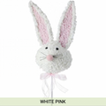 FURRY EASTER BUNNY HEAD PICK 25"