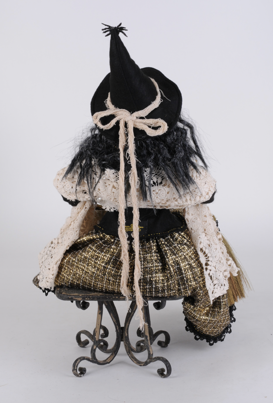 26" Woven Gold Witch