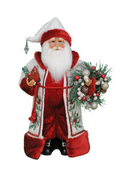 Christmas Carousel Collection - 17" Winter Serenity Santa