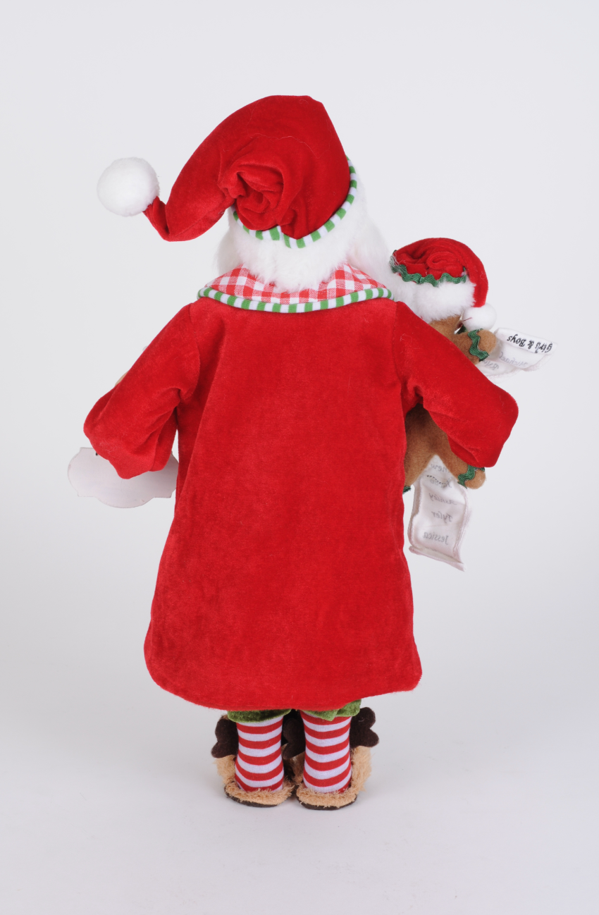 17" Hot Chocolate Santa