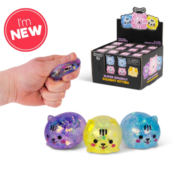 SCRUNCHEMS DIDDY SUGAR SQUISHY KITTIES - 3 PACK