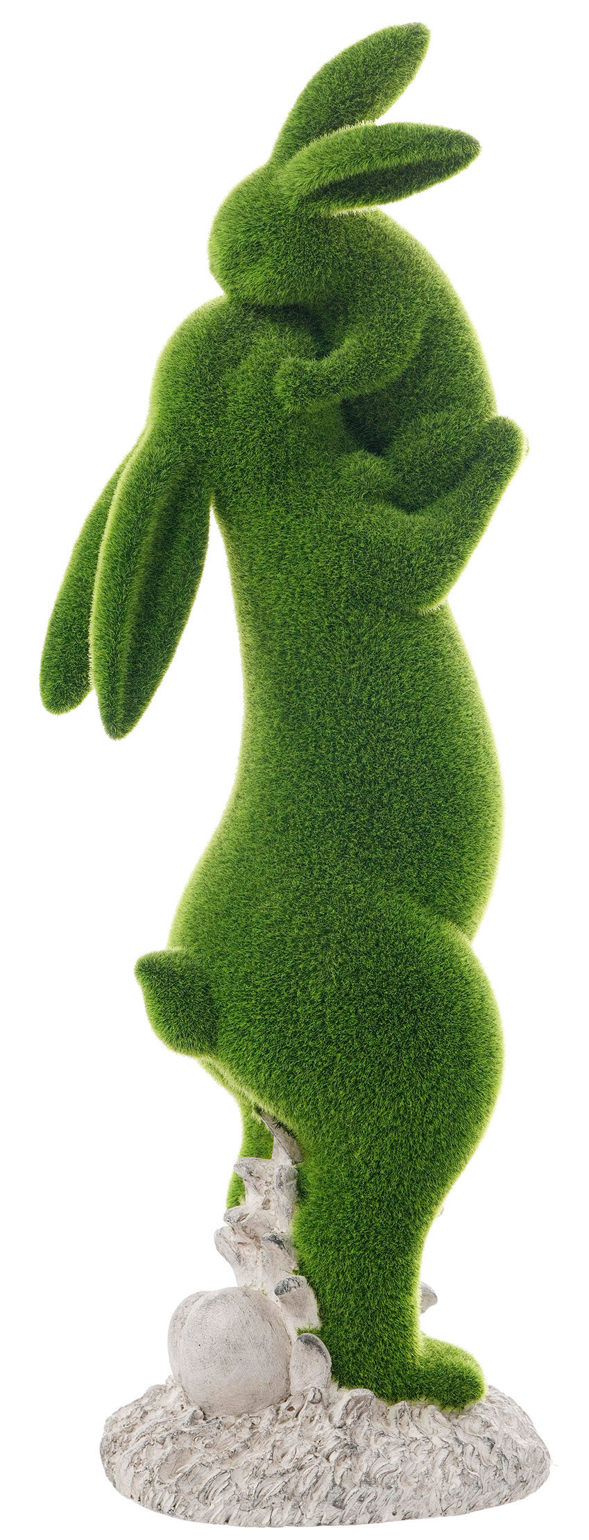 27" MOSSY MOM / BABY BUNNY