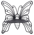 7.25" METAL BUTTERFLY WALL SHELF