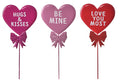 Valentine's Day - 12" METAL HEART PICK
