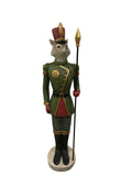 Christmas Carousel Collection - 4FT RESIN FOX SOLDIER