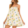 Limonata Breeze Tie-back Mini Dress