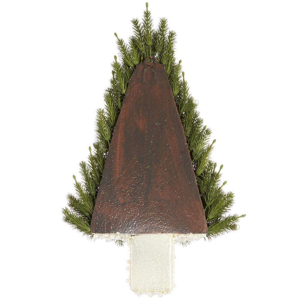 24" Pearl Pine Tree with Pearl Pot - Wall Decor