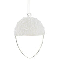 5" Pearl Glass Egg Ornament