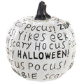 6.75"Hx6"D Haunted Pumpkin