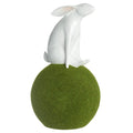 15" Bunny Sitting on Moss Ball