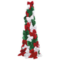 Christmas Carousel Collection 47" Velvet Bow Tree