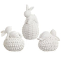 3"-4.8" Bunny on Egg - SET OF 3