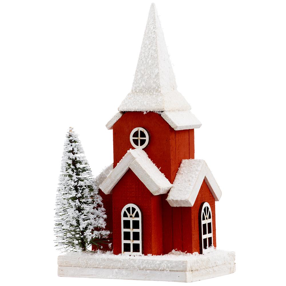 Christmas Carousel Collection - 9" Snowed House