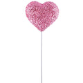 34" Sequin Heart Pick