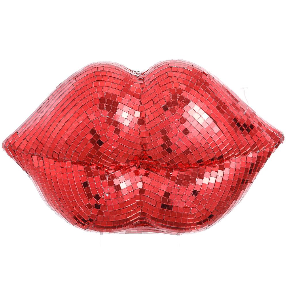Valentine's Day - 9.5"LX6"H Mosaic Lips