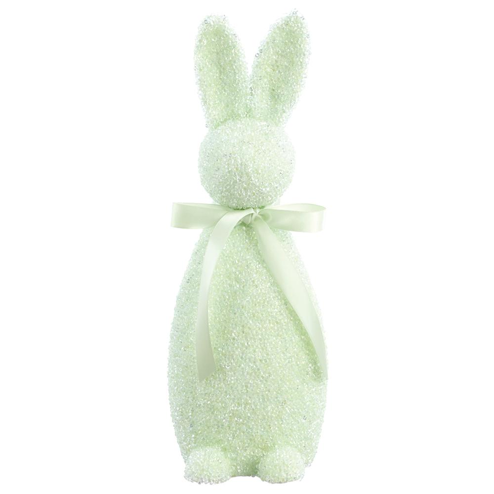 13.5" Pastel Beaded Bunny