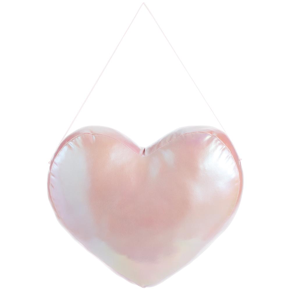 Cupids Valentine -  Pink Pearl 12" Heart Ornament
