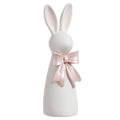9.5" Bunny White Pink
