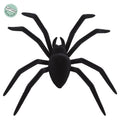 9.5" Flocked Spider With Clip