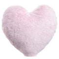 Cupids Valentine - 9.5" Furry Pink Heart Pillow