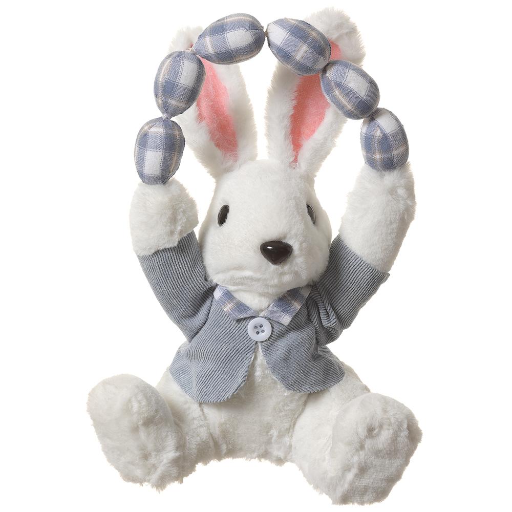 9" Bunny With Egg Garland