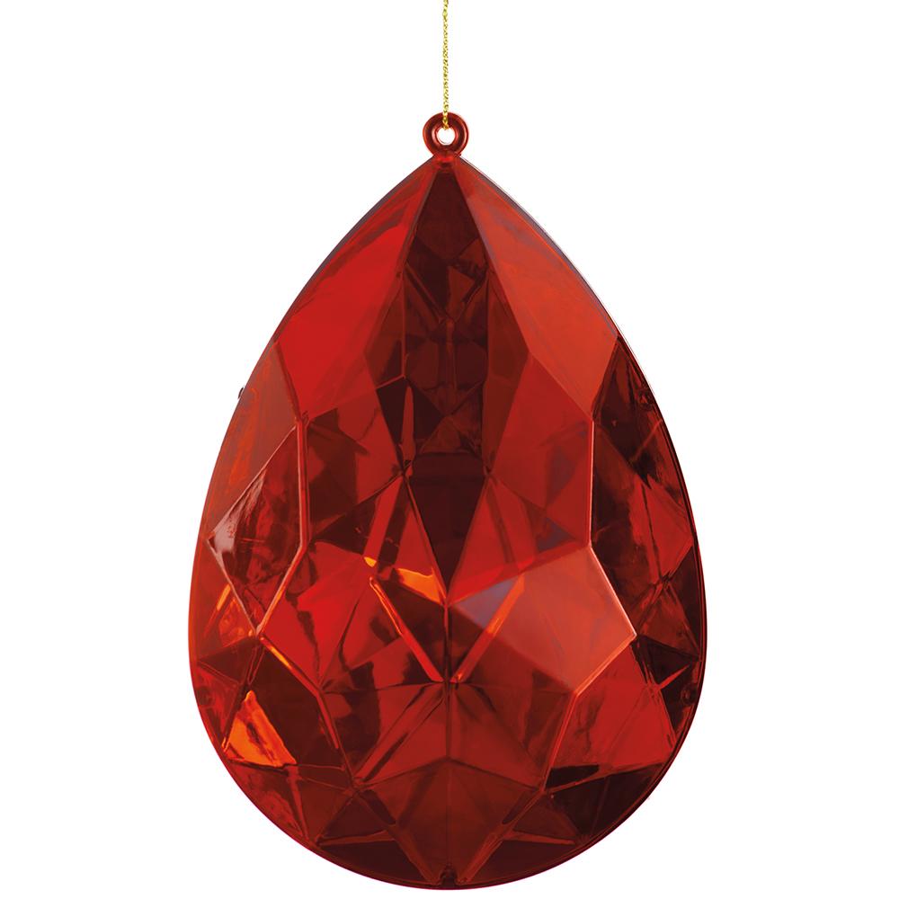 Valentine's Day - 6" Teardrop Jewel Ornament